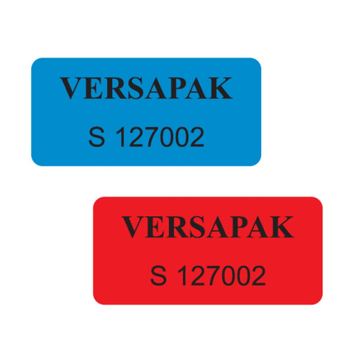 Tamper Evident Seal Labels (Void if Opened, Blue or Red)