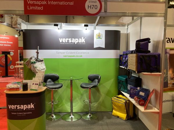 Versapak exhibit at the Restaurant and Takeaway Expo